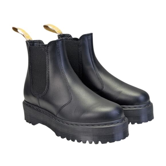 Dr Martens 2976 Quad Platform Chelsea EUC $210 Size 41 L9/M8 S3745 - Picture 2 of 15